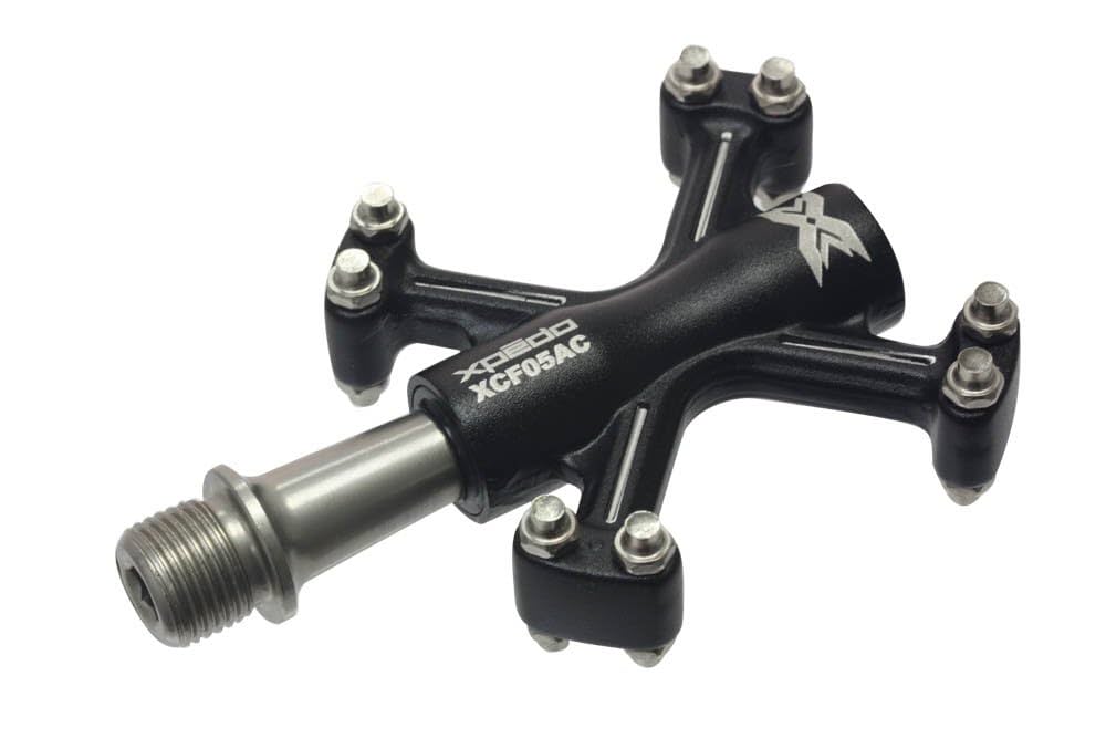 XPEDO アルミ フラットペダル ブラック XPEDO アルミ フラットペダル ブラック